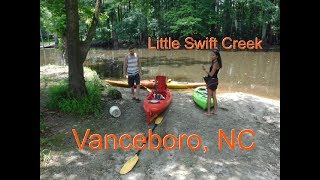 Vanceboro North Carolina  Little Swift Creek  Kayak Day Trip [upl. by Leakim72]