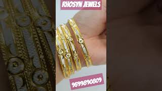 bangleswholesalemarketsadarbazar goldplated 1gramgold delhi mumbai kerala bangles jewelry [upl. by Hubert]