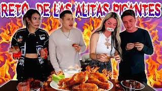 ¿QUIÉN COME MÁS ALITAS PICANTES 🥵 🍗 Ft Cesar Pantoja Carol Castro y Cecia Loaiza 🔥 [upl. by Kilby]