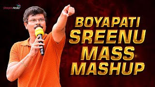 Boyapati Sreenu Mass Mashup  Celebrities About Boyapati Srinu  Shreyas Media [upl. by Nnylecyoj]