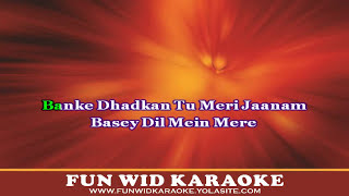 Tera Mera Pyaar Sanam Karaoke  Bombay Vikings amp Falguni Pathak  Fun Wid Karaoke  DJ Lolly [upl. by Toulon856]