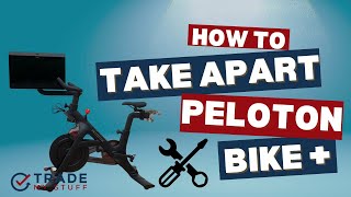 How to Safely Disassemble a Peloton Bike for Moving or Fitting in a Car [upl. by Buskus]