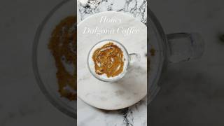 ASMR Honey Dalgona Coffee Recipe  Honey Dalgona Coffee Recipe  youtubeshorts trendingshorts [upl. by Nor790]