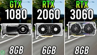 GTX 1080 vs RTX 2060 vs RTX 3060  Tested in 2023 [upl. by Sophronia604]