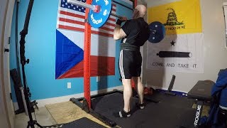 1192018 Jason Blaha Training  Press amp Pull Ups [upl. by Waddle]