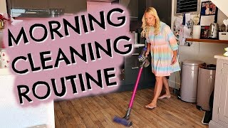 DAILY MORNING CLEANING ROUTINE OF A MOM  MUM  SPEED CLEANING [upl. by Euqcaj]