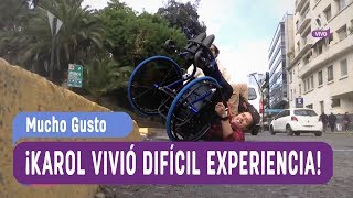 ¡Karol vivió una difícil experiencia  Mucho Gusto 2017 [upl. by Curnin953]