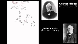 FriedelCrafts acylation reaction Reaction mechanism chemistry tutorial [upl. by Nibram]