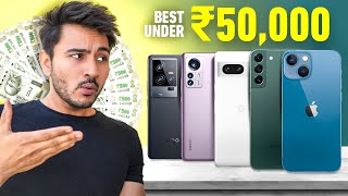 Top 5 Smartphone Under Rs 50000 😃 [upl. by Tireb907]