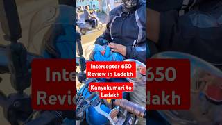 Royal Enfield Interceptor 650 Review interceptor650 youtubeshorts shorts [upl. by Aicercal]