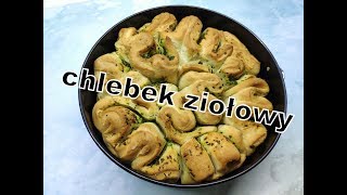 CHLEBEK ZIOŁOWY  SZYBKI I ŁATWY PRZEPIS 🍞 [upl. by Erlina]