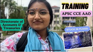 Induction TRAINING of APSC AAOs VLOG  Flood  PART 1  Directorate amp Kar Bhawan  Meghna Saharia [upl. by Aicemak]