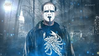 Sting Last Match AEW Entrance Theme Song  quotSeek amp Destroy Arrival Introquot with Arena Effects [upl. by Zoldi]