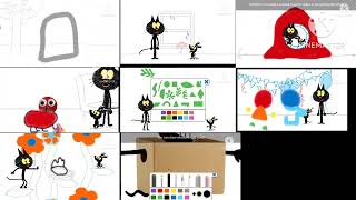 All Scribbles and Ink 8 Episodes At The Same Time Pbs Kids Verison [upl. by Namra]