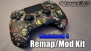 DIY PS4 Decade Tournament v3 Remap Upgrade kit  Dualshock 4 eXtremerate [upl. by Llevaj797]