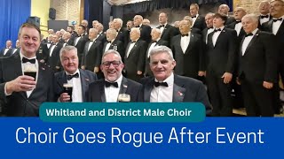 Eternal Youth Whitland Male Choirs Playful PostConcert Shenanigans Prove Men Never Grow Up [upl. by Llerod]