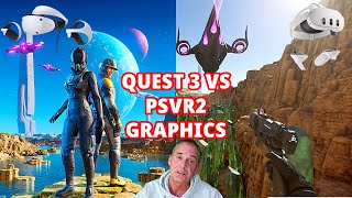 PSVR2 VS QUEST3 GRAPHICSHOW GOOD ARE PSVR2 GRAPHICS [upl. by Tandy]