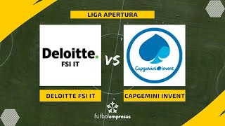 Deloitte FSI IT doblega a Capgemini Invent después de un buen arreón final [upl. by Boyse]