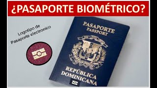 MUCHA ATENCIÓN Nuevo pasaporte República Dominicana ¿PASAPORTE BIOMÉTRICO [upl. by Rehtul265]