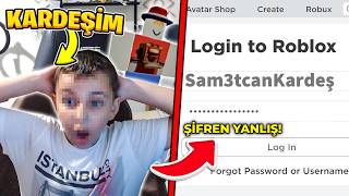 Roblox HACKER KARDEŞİMİN HESABINI ÇALDI  😭 Kışkırtma canixy [upl. by Amara]