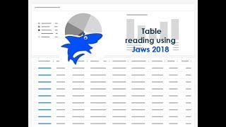 Jaws Basics for Beginners Part 3 Reading Tables [upl. by Gittle]