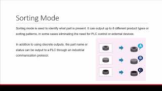 IV3 Vision Sensor Support  Tools  Sorting Mode [upl. by Sullivan]