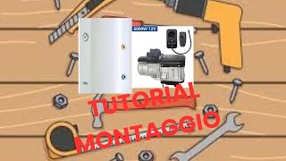 Tutorial completo montaggio di SIDScinebasto Idroscaldabagno riscaldamento risparmio faidat [upl. by Ahselyt210]