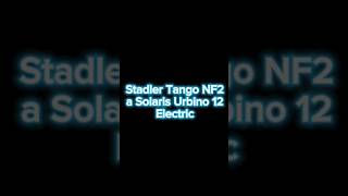 Stadler Tango NF2 a Solaris Urbino 12 Electric [upl. by Ahcsas]