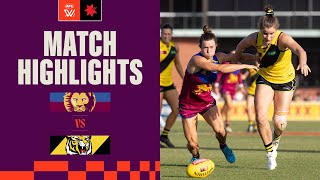 Brisbane v Richmond Highlights  Round 1 2023  AFLW [upl. by Letreece]