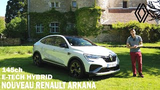 Nouveau RENAULT ARKANA Etech Hybride 145ch HEV [upl. by Garreth]