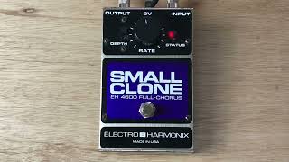 electroharmonix Small Clone [upl. by Felicia159]