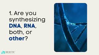 6 Questions to Ask Before Buying an Oligonucleotide Synthesizer [upl. by Delija]