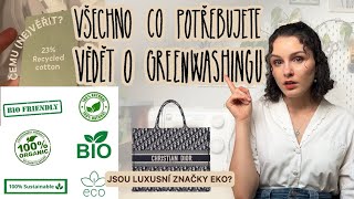 Nenechte se oklamat 🌍 5 TYPŮ GREENWASHINGU Co to je EU zákaz Pinkwashing [upl. by Kimmy436]