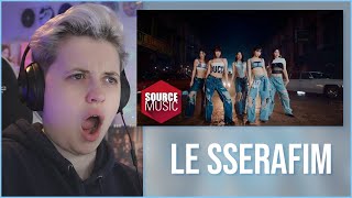 REACTION to LE SSERAFIM 르세라핌  UNFORGIVEN feat Nile Rodgers MV [upl. by Adnovay807]