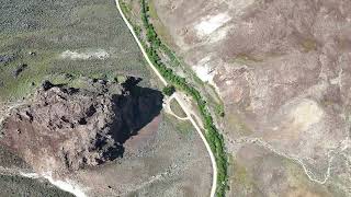 Drone flight over Succor Creek Oregon headed north [upl. by Diraj]