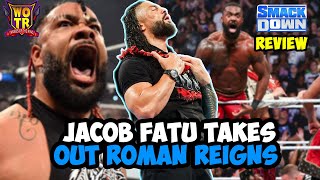 WWE Smackdown 81624 Review  Jacob Fatu Returns amp DESTROYS Roman Reigns  Weebs Of The Ring Ep 56 [upl. by Selinski]