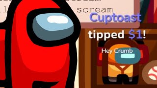 Cuptoast donates 1 to Crumb [upl. by Reldnahc]