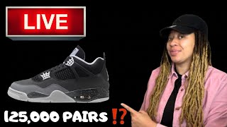 THE ENERGY WAS NOT KEPT ON THESE SNEAKERS 🤯 AIR JORDAN 4 “FEAR” LIVE COP‼️ MANUAL COP [upl. by Bev272]