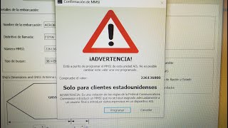 Configuración MMSI en AIS [upl. by Luttrell]