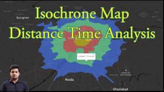 Create Isochrone  Distance Time Analysis  Mapbox  Heligeo [upl. by Tildi]