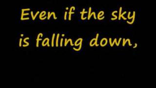 sky is falling down lyrics [upl. by Waldon]