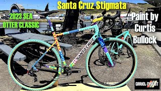 Santa Cruz Stigmata Paint by Curtis Bullock  2023 Sea Otter [upl. by Lyrradal734]