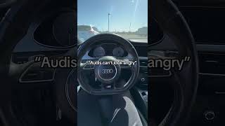 Audis can’t look angry cars automobile shortsvideo [upl. by Vashti]