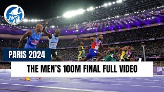 Athlétisme  Finale du 100m H des Jeux Olympiques de Paris 2024 [upl. by Sinnek962]