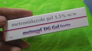 Metrogyl DG Gel Forte Metronidazole gel 15 ww uses side effects and benefits in Hindi [upl. by Bourke872]