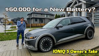 60000 EV Battery Replacement 2023 IONIQ 5 Owners Take [upl. by Aikemot]