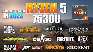 Ryzen 5 7530U Vega 7  Gaming Test in mid 2023 [upl. by Keyes331]