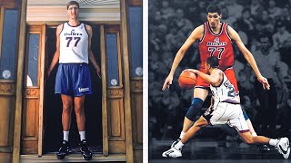 The Tallest NBA Player Ever  Gheorghe Mureșan [upl. by Onig]