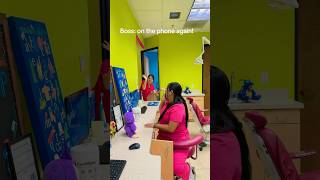 No cel phone use while working policy shorts dentist celular funny [upl. by Longtin488]