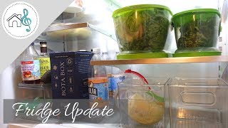 Fridge amp Freezer Organizing Update  Get Organized Month 3 [upl. by Ripley]